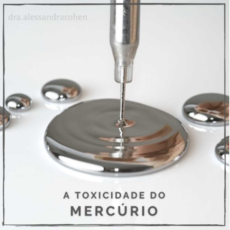 A toxicidade do mercúrio