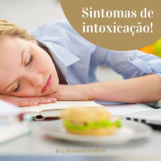 Sintomas de intoxicação