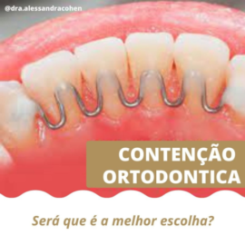 Contenção Ortodontica