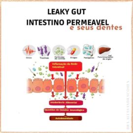 Leaky gut – Intestino permeável e seu dentes