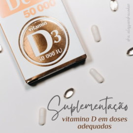 Suplementação vitamina D em doses adequadas