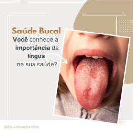 Saúde Bucal – Você conhece a importância da língua na sua saúde?